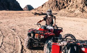 motorata nel deserto